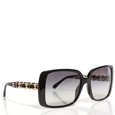 chanel reading glasses with chain|Chanel sunglasses sale clearance.